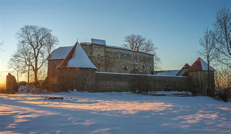 Schloss Winter Sonnenaufgang Kostenloses Foto Auf Pixabay