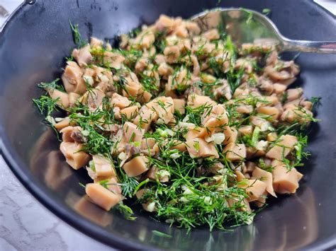 Romanian Mushroom Salad Recipe: A Celebration of Flavours In One Plate - The Romanian Cookbook