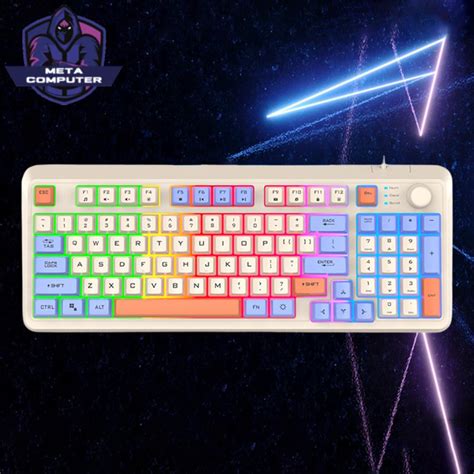 K Teclado Gamer Rgb Leve Hot Swap Teclas Para Notebook Shopee Brasil