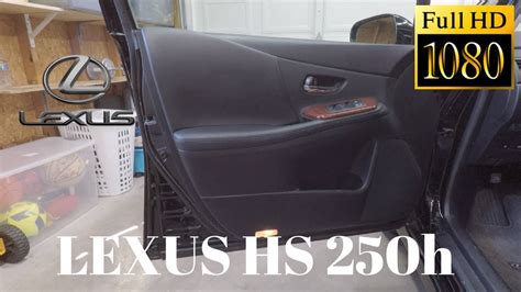 How To Remove Door Panels On A Lexus Hs H Youtube