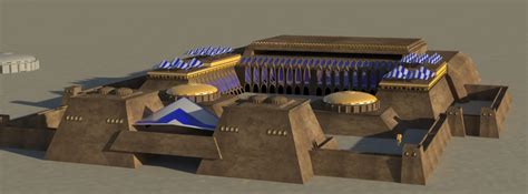 Desert Palace Arrakis Style — Scifi