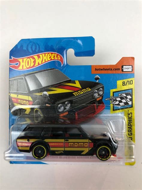 HOT WHEELS DATSUN BLUEBIRD WAGON HW SPEED GRAPHICS GHF NO BLISTER
