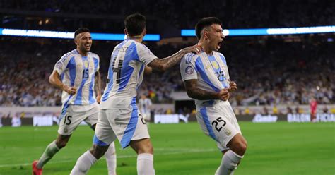 Copa América 2024 Argentina vs Canadá fecha hora posibles