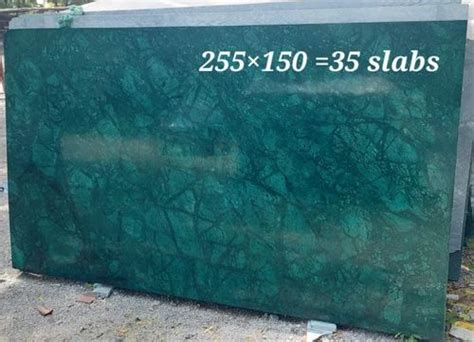 Forest Green Marble Slab For Flooring Thickness Mm At Rs Sq