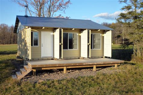 Sense and Simplicity: Shipping Container Cabin Update