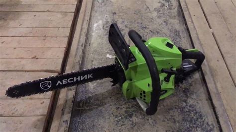 Бензопила лесник 3816: обзор, характеристики, отзывы, инструкция