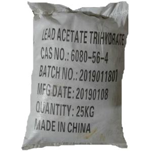 Lead II Acetate Trihydrat Hebei Yanxi Chemical Co LTD