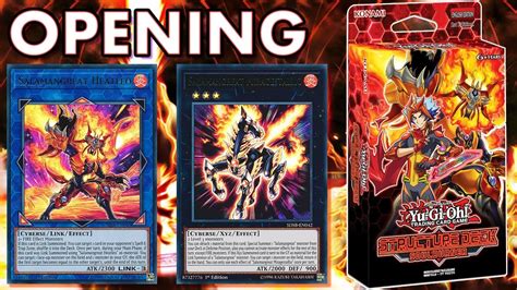 Yugioh Soulburner Structure Deck Opening Overview Youtube