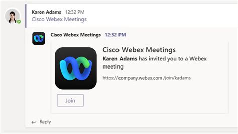 Installieren und Einrichten Cisco Webex Meetings für Microsoft Teams