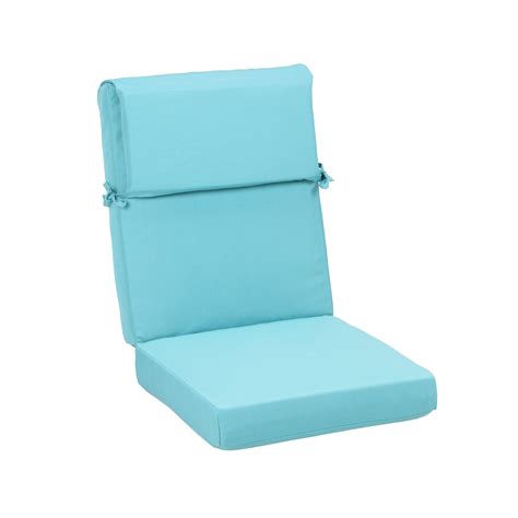 BPS 20x20x4 Inch 1 Piece Outdoor Chair Cushion, High Back Patio Seat