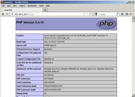 Using PHP5 FPM With Apache 2 4 Mod Proxy Fcgi Module On Fedora 18