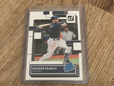 Panini Donruss Baseball Rated Rookies Wander Franco Card Rc