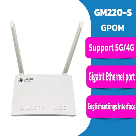 Used GM220-S GPON ONU English Version(Contains Adaptor) | Shopee ...