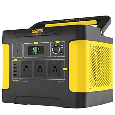 Evopow ポータブル電源 リン酸鉄リチウム 1500wh 出力1200w 瞬間最大2400w ポータブルバッテリー Acdcusb