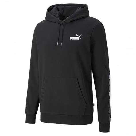 Puma Męska bluza dresowa nierozpinana z kapturem POWER TAPE HOODIE FL