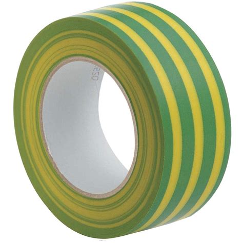 ISOLATIETAPE GROEN GEEL 19mm X 20m ISOLATIETAPE GROEN GEEL 19mm X 20m