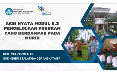 Inilah Contoh Aksi Nyata Modul Tentang Jumat Bersih Jawatimuran