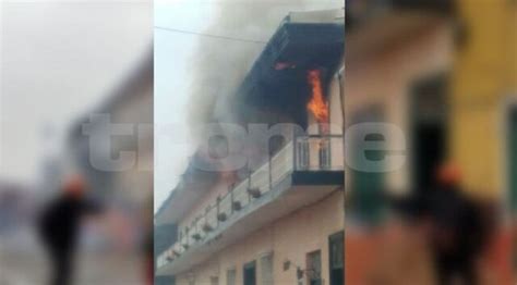 Trujillo Incendio consumió antigua casona ubicada en Centro Histórico