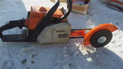 Насадка-болгарка на бензопилу Stihl Husqvarna Partner и др. - YouTube