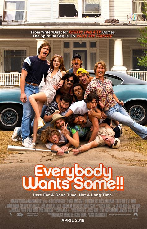 Everybody Wants Some!! - Cast Poster - Everybody Wants Some!! Photo (39453898) - Fanpop