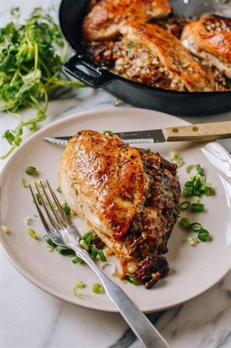 Stuffed Chicken Breast With Sticky Rice