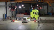 Watch The First Electric Scania Lorry Crash Test