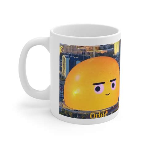 Las Vegas Sphere Emoji Ceramic Mug 11oz - Etsy