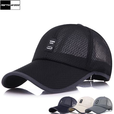 NORTHWOOD 2018 New Fashion Summer Cap Mesh Baseball Cap Men Women