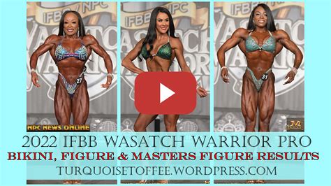 Ifbb Pro League Wasatch Warrior Pro Bikini Figure And Masters