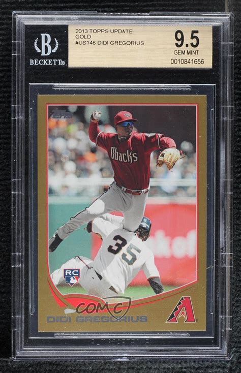 Topps Update Series Gold Us Didi Gregorius Rc For