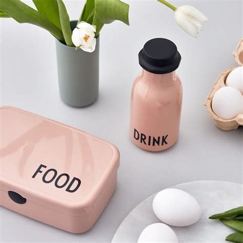 Bag Size Water Bottle DRINK Nude Poppies