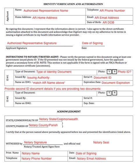 Statutory Declaration For Proof Of Identity