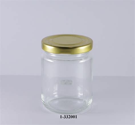 200ml Round Clear Glass Jar M O Q 105pcs Carton Bottles Online Shop