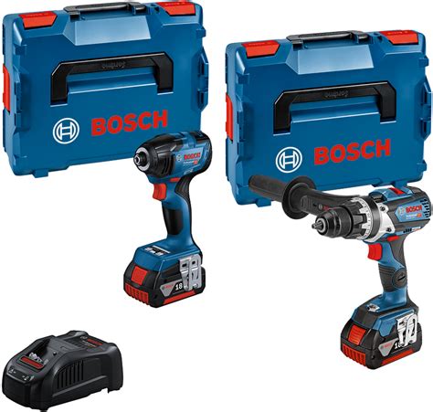 Bosch Blauw Gsr 18v 110 Accuboormachine Gdr 18v 210 C