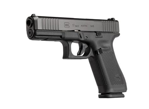 Glock 17 Gen 5 MOS FS Pistol 9mm 11 4 cm M13 5x1 Left Magne Landrø AS