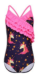 Amazon Dayu Girls Fashionable Bikini Set Beach Piece Swimsuit Bathing Suit Clothing