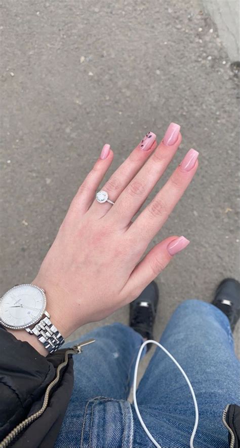 Nude Nails Nude Nails Engagement Rings Nails