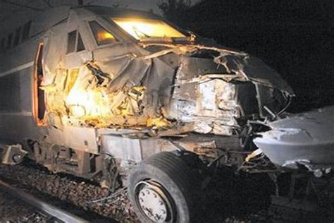 Accident de TGV en Sarthe 2 blessés légers retour à la normale du