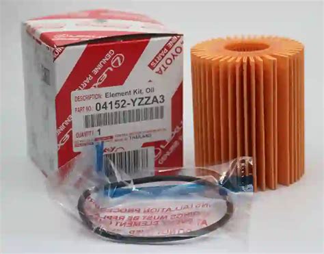 Replaceable Element Oil Filter 04152 YZZA3 Autoparts Toyota