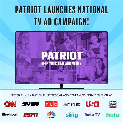 Patriot Expands Advertising to National TV and Streaming Platforms