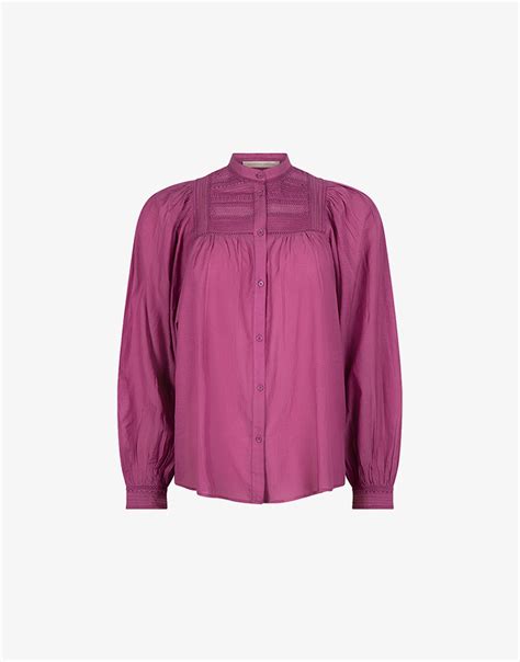 Vanessa Bruno Valdo Blouse Violet De Nieuwste Style Secret