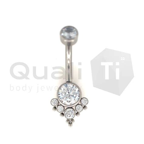 Crystal Navel Curves Tagged Navel Curves Loulous Body Jewellery