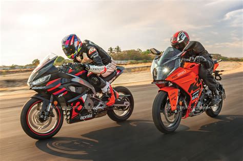 Aprilia Rs Vs Ktm Rc Comparison Review