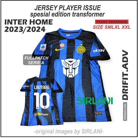 Jual Jersey Inter Home Player Issue Spesial Edition Transformer Musim