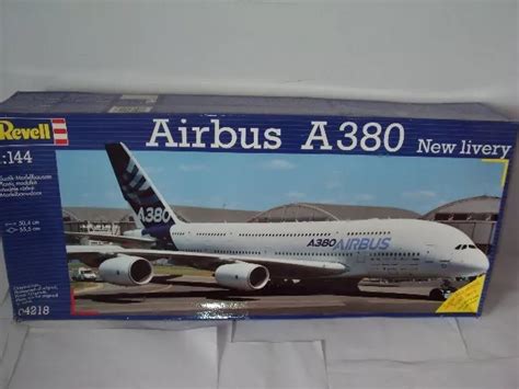 REVELL LARGE 1:144 Scale Airbus A380 New Livery Aircraft Model Kit !! £ ...