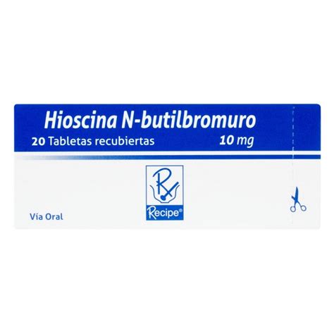 HIOSCINA N BUTIL BROMURO 10 MG 20 TBS RC