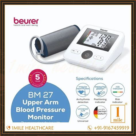 Beurer BM27 Automatic Blood Pressure Monitor System at 1Mile Healthcare ...