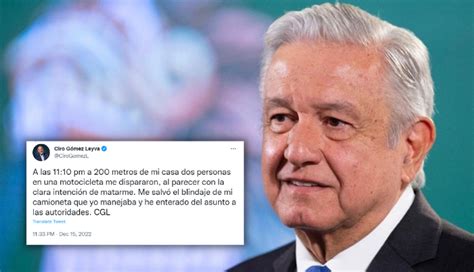 Mi solidaridad a Ciro Gómez Leyva AMLO