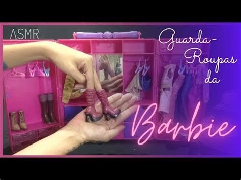 Asmr Arrumando O Guarda Roupas Da Barbie Cochichando