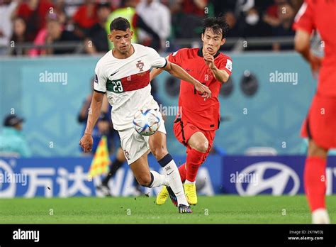 Matheus Nunes During The Fifa World Cup Qatar Group H Match